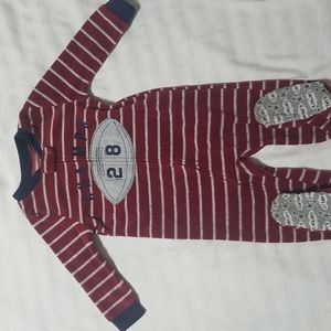 Toddler boys sleeper with feet